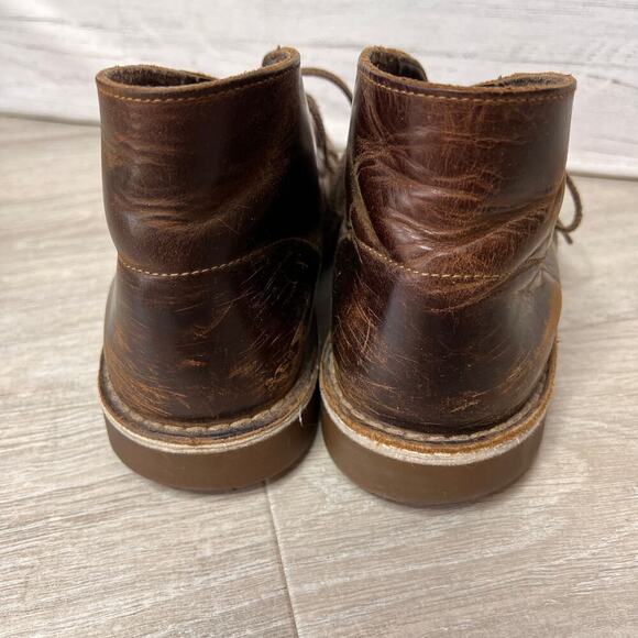 Clarks Shoes Mens Size US 9M / EU 42 Bushacre 2 Chukka Boots in Brown Leather main image 10